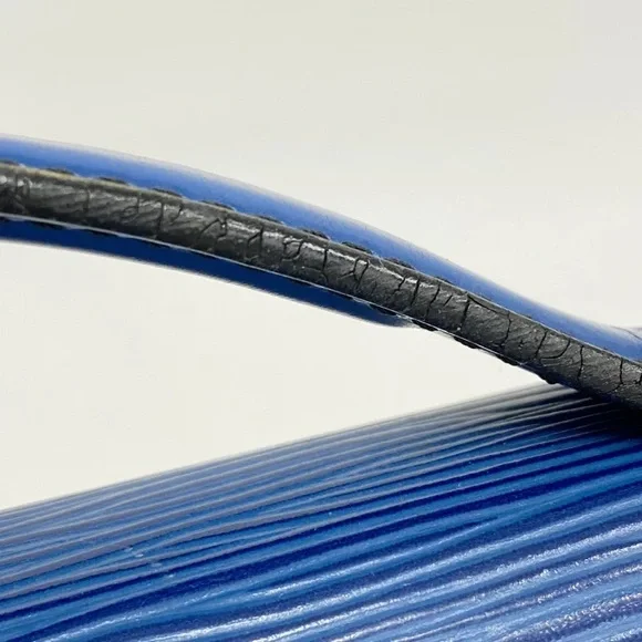 Authentic Louis Vuitton Epi Blue leather Porte documents briefcase unisex - Picture 8 of 12